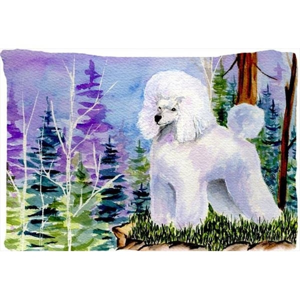 Carolines Treasures SS8639PILLOWCASE 20.5 x 30 in. Poodle Moisture Wicking Fabric Standard Pillowcase SS8639PILLOWCASE - main